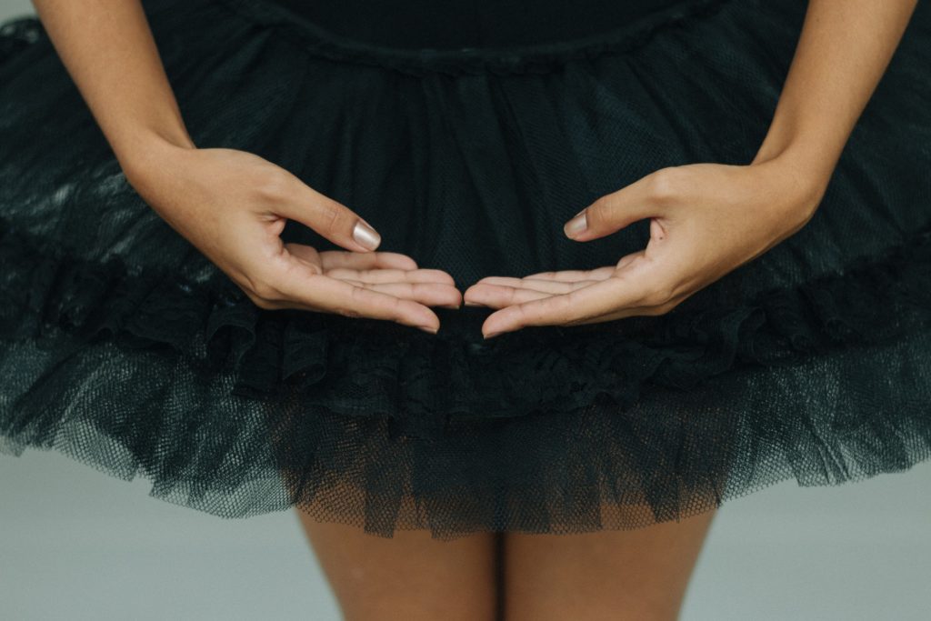 ballet close up hands dancer