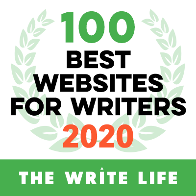 The Write Life 100 best websites winner badge